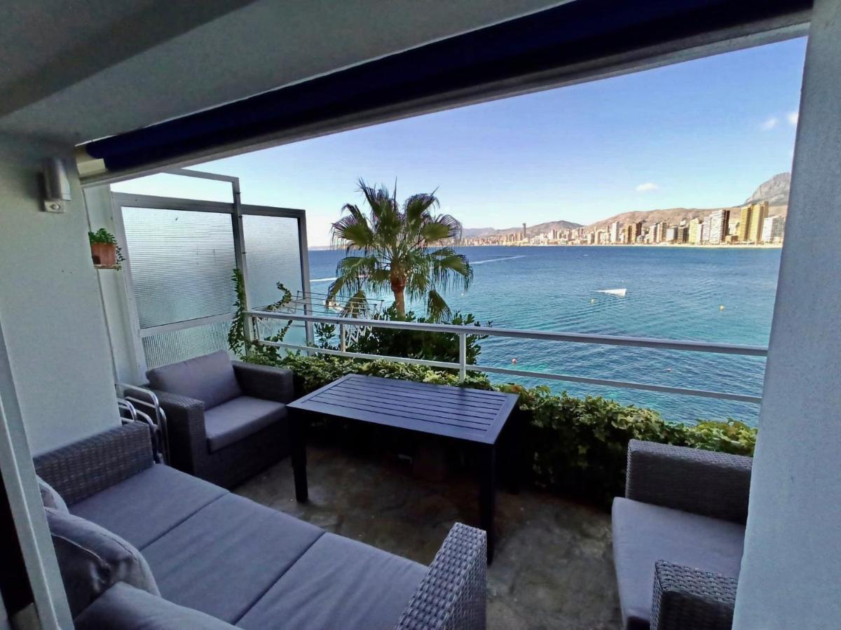 Estudio Primera Linea Con Acceso Privado Al Mar Benidorm Exterior photo