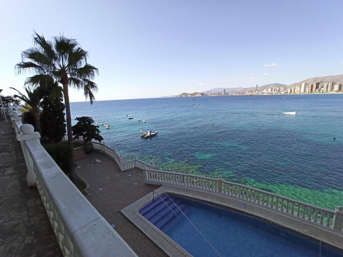 Estudio Primera Linea Con Acceso Privado Al Mar Benidorm Exterior photo