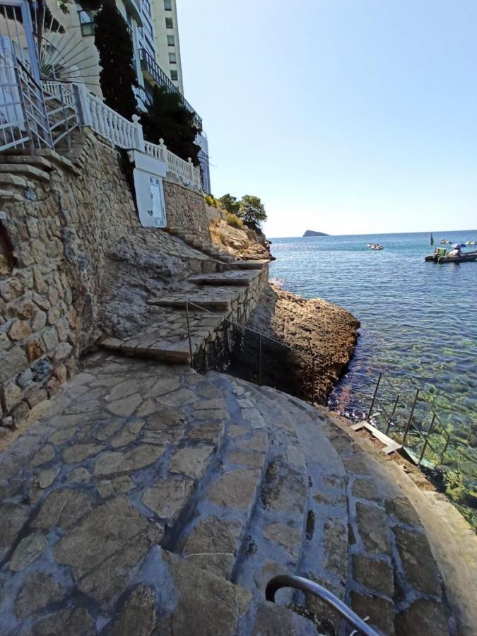Estudio Primera Linea Con Acceso Privado Al Mar Benidorm Exterior photo